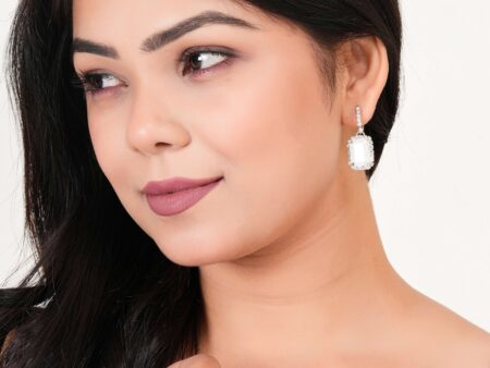 Women's Drop Earrings, Dangling Silver Earrings, Hammered Earrings, Geometric Earrings, Ethnic Earrings, Boho Earrings, Statement Earrings