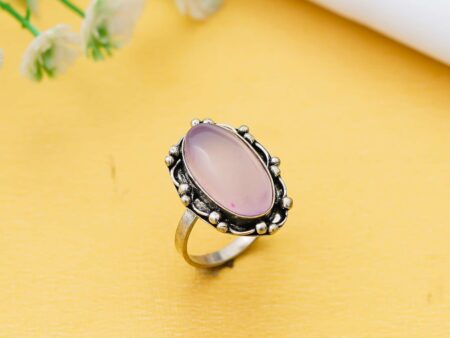 Arts Crystal Products Natural Labradorite Ring Set for Women,Vintage Joint Knuckle Stackable Rings Oval Gemstone Ring